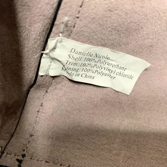 Danielle Nicole Faux Leather Tote Bag Black - Picture 11 of 15